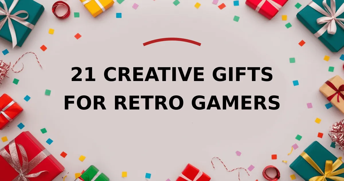 21 Creative Gifts for Retro Gamers